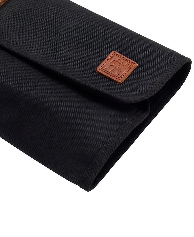 Zwilling Bbq Chef's Black Waxed Canvas Tool Storage Wrap