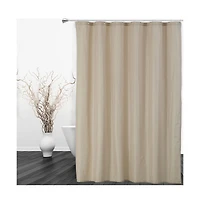 Caromio Waterproof Fabric Shower Curtain Liner with Magnets, 72" x 72"