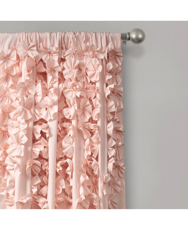 Lush Decor Riley Window Curtain Panel