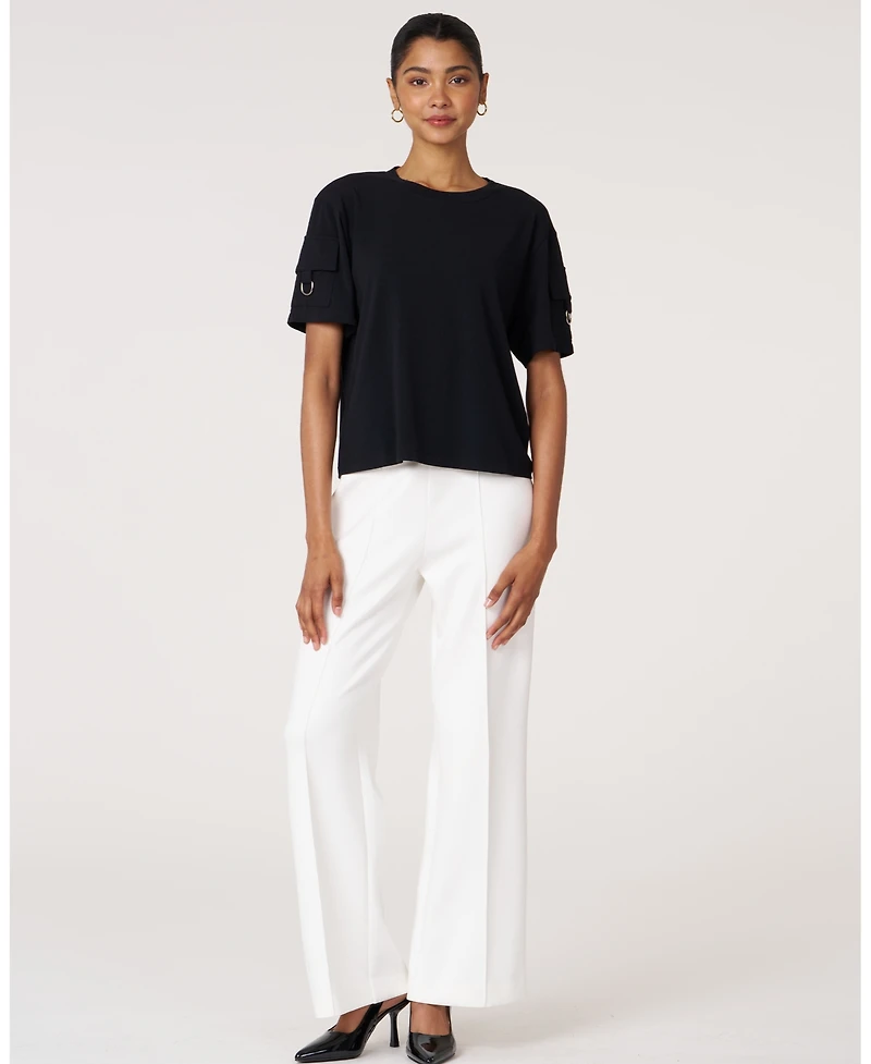 Rebody Active Women's Cargo Short Sleeve Top