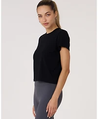 Rebody Active Women's Essentials Crop Tee
