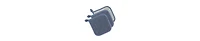 Design Imports Basic Kitchen Collection, Quilted Terry, Stonewash Blue, Potholder