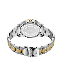 Jbw Men's Jet Setter Gmt Multi 18K Gold-Plated Stainless Steel Bracelet Watch 46mm