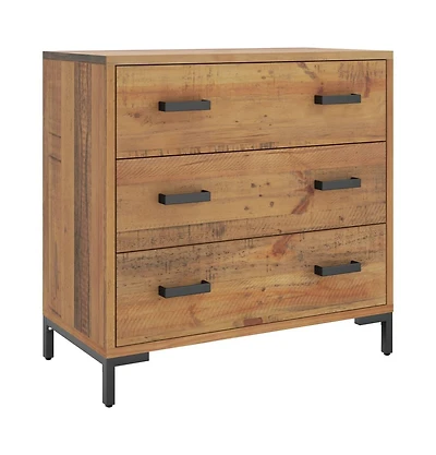 Chest of Drawers 29.5"x13.8"x27.6" Solid Wood Pine