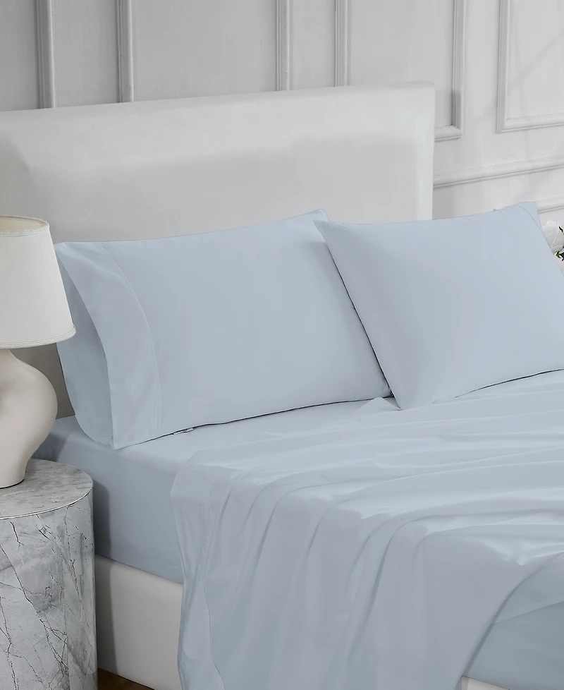 Color Sense 300 Thread Count 100% Cotton Sateen -Pc. Sheet Set