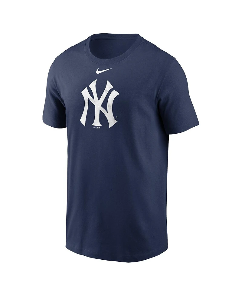 Nike Men's Navy New York Yankees Fuse Logo T-Shirt