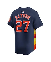 Nike Men's Jose Altuve Orange Houston Astros Alternate Limited Player Jersey