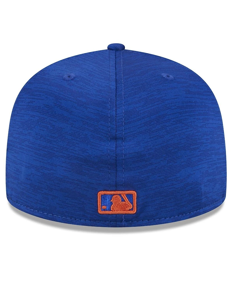 New Era Men's Royal New York Mets 2024 Clubhouse 59FIFTY Fitted Hat