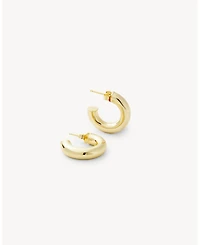 Machete .75" Perfect Hoops in Gold