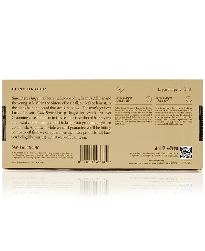 Blind Barber 2-Pc. Bryce Harper Gift Set