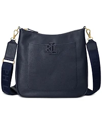Lauren Ralph Lauren Cameryn Pebbled Leather Small Crossbody