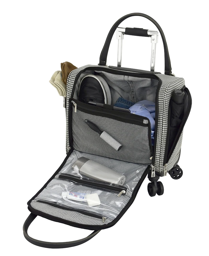 London Fog Cambridge 15" 8-Wheel Under the Seat Bag