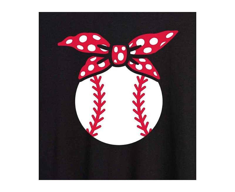 Hybrid Apparel Trendy Juniors Baseball Graphic Oversized Tee