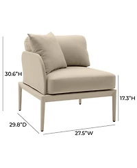 Tov Furniture1 Pc. Modular Outdoor Laf Corner Seat