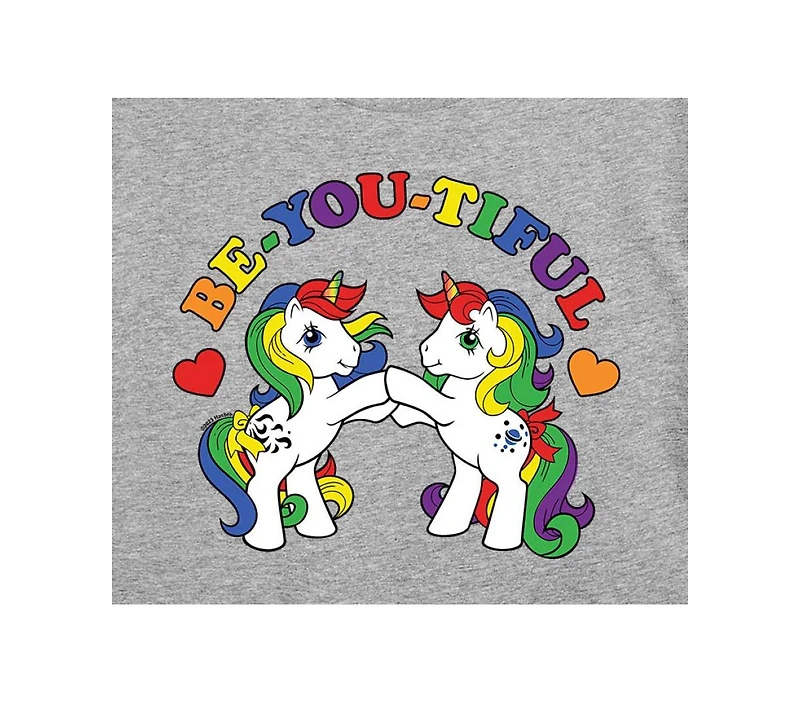 Hybrid Apparel Trendy Juniors Mlp BEyoutiful Cropped Tee