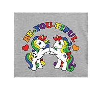 Hybrid Apparel Trendy Juniors Mlp BEyoutiful Cropped Tee
