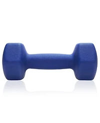 Philosophy Gym Neoprene Dumbbell Hexagon Hand Weights, 7 lb Pair - 14 lb Total