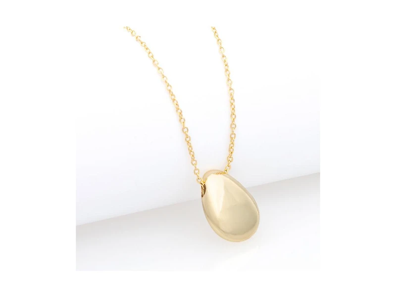 Polished Large Teardrop Pendant