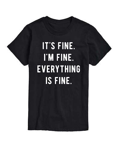 Hybrid Apparel Trendy Juniors Its Fine Graphic Tee