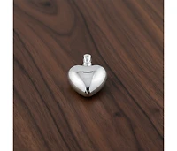 Stainless Steel Heart Cremation Pendant Necklace