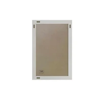Hbcy Creations Wall Mounted Magnetic Chalkboard with Wooden Frame