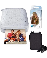Hp Sprocket Portable 2x3" Instant Photo Printer and Zink Paper Bundle