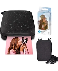 Hp Sprocket Portable 2x3" Instant Photo Printer and Zink Paper Bundle