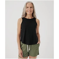 Pact Women's Organic Cotton Featherweight Slub Reversible Tank