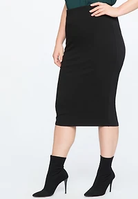 Eloquii Plus Knit Column Skirt