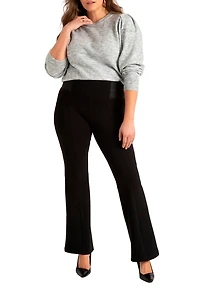 Eloquii Women's Miracle Flawless Flare Leg Pant