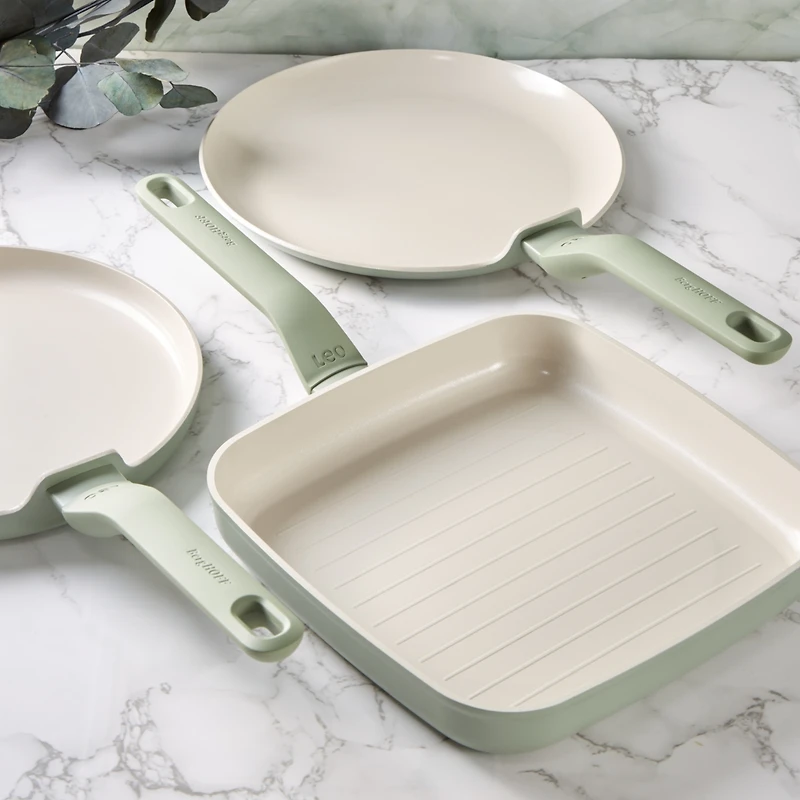 BergHOFF Balance Non-stick Ceramic Omelet pan 10", Recycled Aluminum