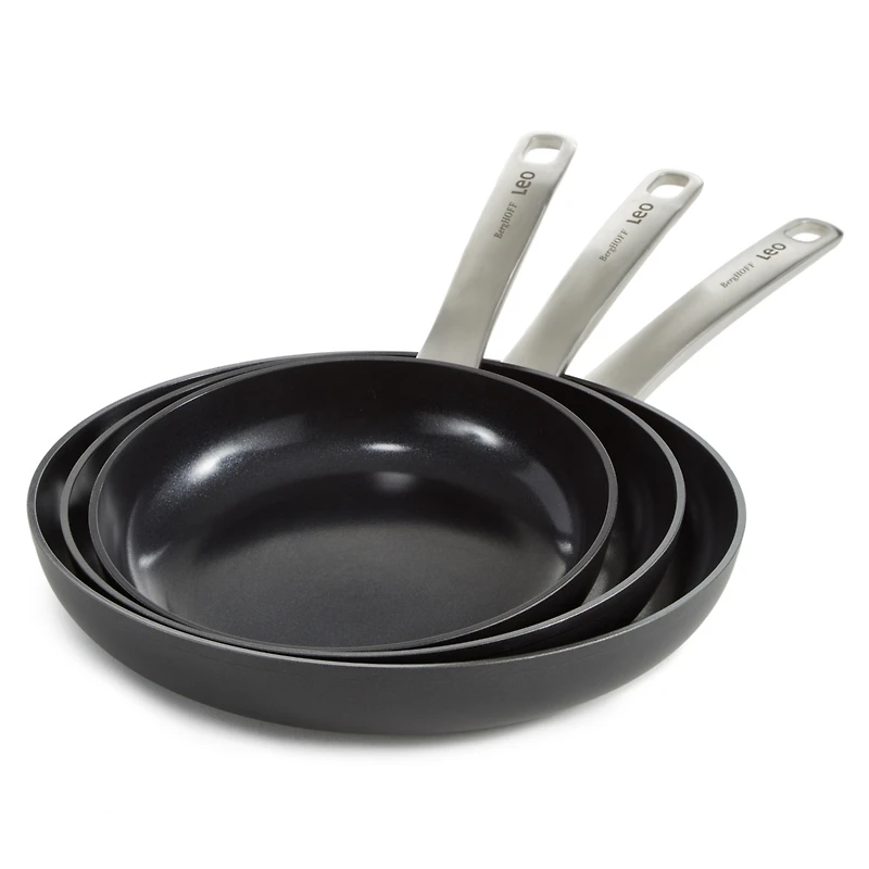 BergHOFF Graphite Non-stick Ceramic Frying Pan 10", Sustainable Recycled Material