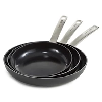 BergHOFF Graphite Non-stick Ceramic Frying Pan 10", Sustainable Recycled Material
