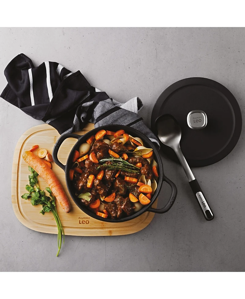 BergHOFF Graphite 3Pc Enamel Cast Iron Cookware Set