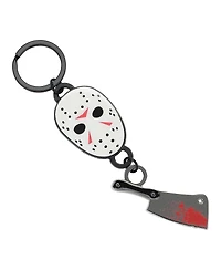 Friday the 13th Jason's Bloody Mask and Axe Zinc Alloy Keychain