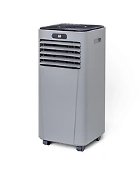 10000 Btu 4-in-1 Portable Air Conditioner with Dehumidifier and Fan Mode-Gray