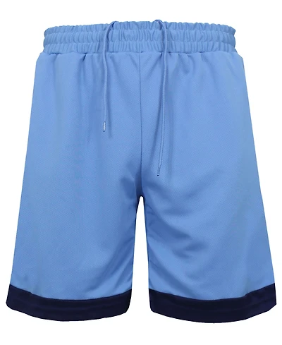 Galaxy By Harvic Men's Premium Active Moisture Wicking Workout Mesh Shorts With Trim