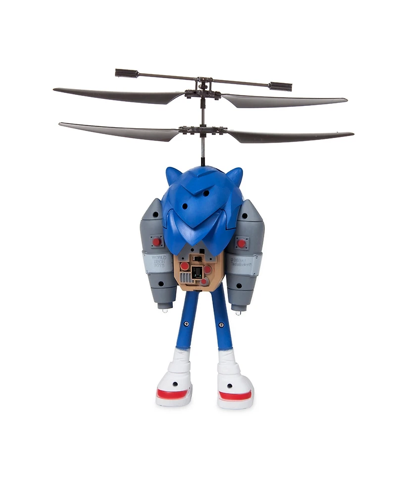 World Tech Toys Sonic Boom Sonic 2.5 Channel Ir Jetpack Flying Figure Helicopter