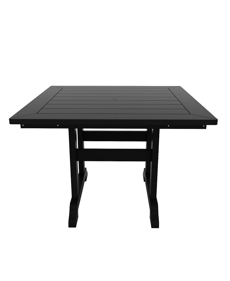 WestinTrends 43" Square Outdoor Patio Dining Table