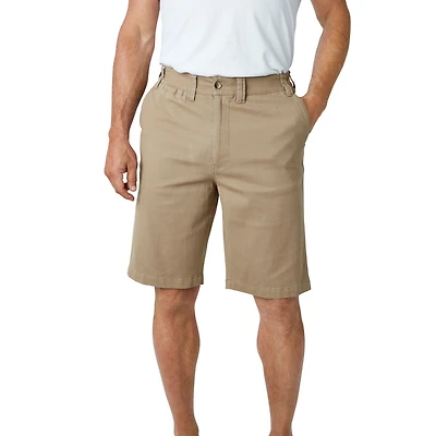 KingSize Big & Tall 10" Flex Full-Elastic Waist Chino Shorts