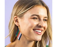 Ink + Alloy Frida Luxe Beaded Drop Earrings
