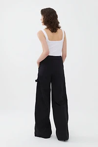 Nocturne Women's Contrast Top Stitching Pants