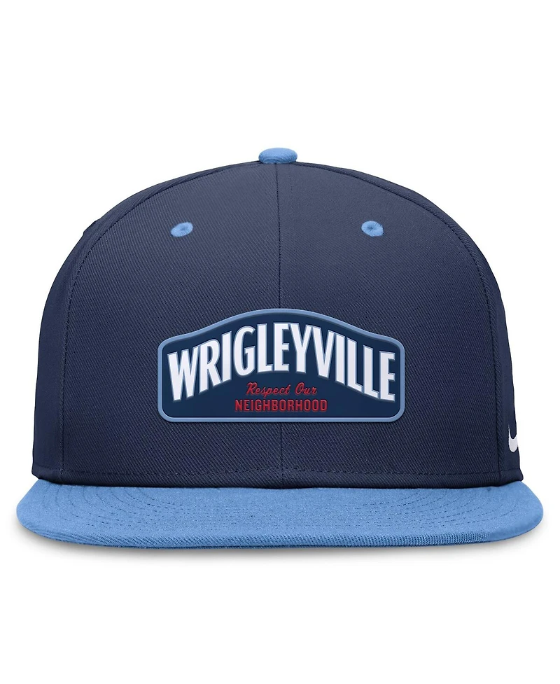 Nike Men's Navy/Light Blue Chicago Cubs City Connect True Fitted Hat