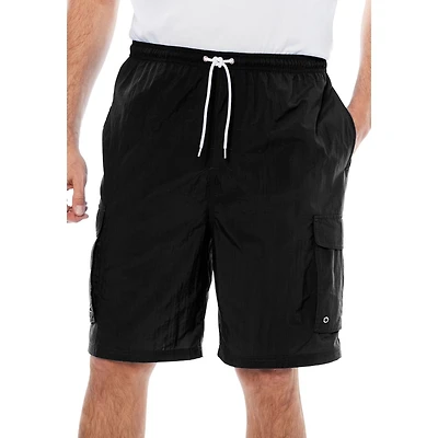 KingSize Big & Tall 8" Cargo Swim Trunks