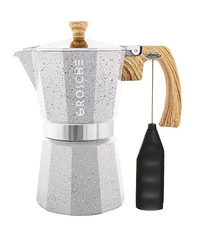 Grosche Milano Stone Cafe Bliss: Moka Pot Frother Duo