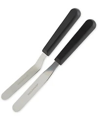 Rsvp International Endurance Stainless Steel 2 Piece Small Icing Spatula Set