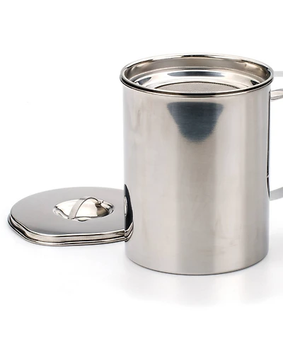 Rsvp International Stainless Steel Endurance Medium 6 Cup Fryer's Friend Grease Keeper