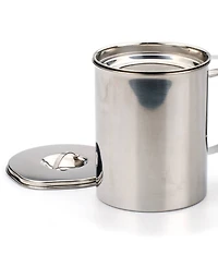 Rsvp International Stainless Steel Endurance Medium 6 Cup Fryer's Friend Grease Keeper