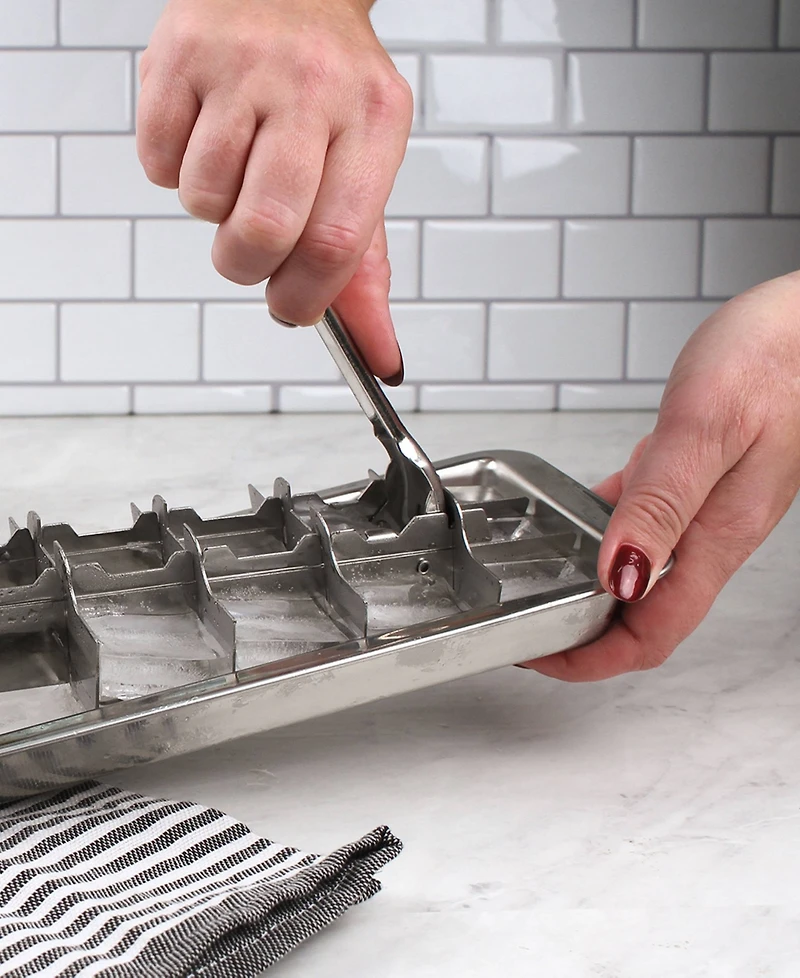 Rsvp International Endurance Stainless Steel 11x5" Ice Cube Tray