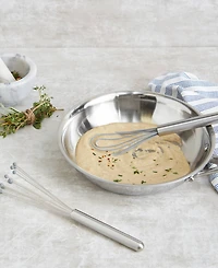 Rsvp International Endurance Stainless Steel 9.75" X 2.75" Silicone Flat Whisk